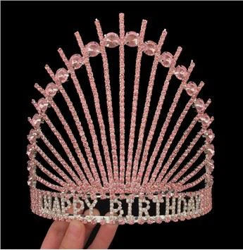 MUTLU YıLLAR Custom Crown Rhinestone Gösteri Taçları